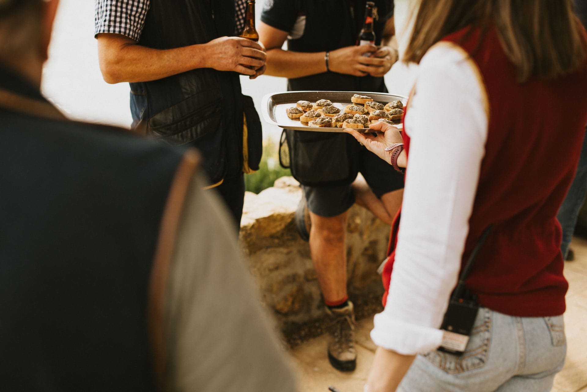 Nibbles in the BBQ pit